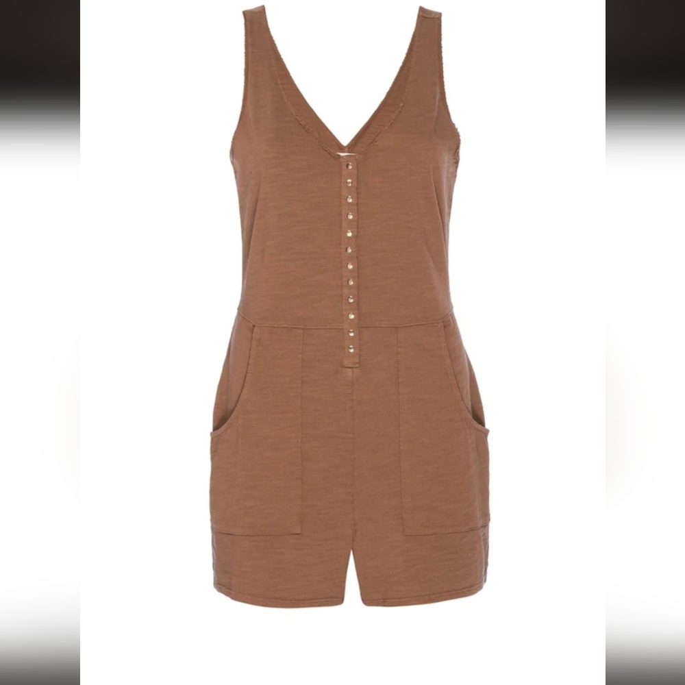 Nation LTD pecan gidget romper